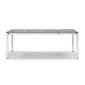Стол ламинированный раздвижной Scab Design Pranzo Extendable сталь, компакт-ламинат HPL белый, цементный Фото 5