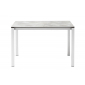 Стол ламинированный раздвижной Scab Design Pranzo Extendable сталь, компакт-ламинат HPL белый, каменный Фото 5