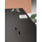 Стол ламинированный с каналом для протяжки проводов Scab Design Squid OF алюминий, металл, компакт-ламинат HPL черный, черный fenix Фото 8