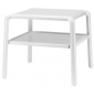 Столик пластиковый для шезлонга Scab Design Vela Side Table технополимер, стекловолокно белый Фото 1