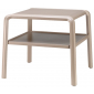 Столик пластиковый для шезлонга Scab Design Vela Side Table технополимер, стекловолокно тортора Фото 1