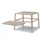 Столик пластиковый для шезлонга Scab Design Vela Side Table технополимер, стекловолокно тортора Фото 3