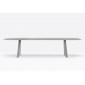 Стол ламинированный PEDRALI Arki-Table Compact сталь, алюминий, компакт-ламинат HPL бежевый, темно-серый Фото 4