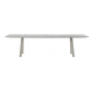 Стол прямоугольный PEDRALI Arki-Table Outdoor сталь, алюминий, искусственный камень бежевый, серый мрамор Фото 1