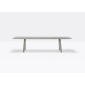 Стол прямоугольный PEDRALI Arki-Table Outdoor сталь, алюминий, искусственный камень бежевый, серый мрамор Фото 5