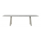 Стол прямоугольный PEDRALI Arki-Table Outdoor сталь, алюминий, искусственный камень бежевый, серый мрамор Фото 1
