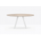 Стол ламинированный PEDRALI Arki-Table Compact сталь, алюминий, компакт-ламинат HPL белый, 4519 Фото 4