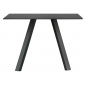 Стол ламинированный PEDRALI Arki-Table Compact сталь, алюминий, компакт-ламинат HPL черный Фото 1
