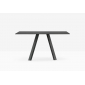 Стол ламинированный PEDRALI Arki-Table Compact сталь, алюминий, компакт-ламинат HPL черный Фото 4