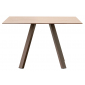 Стол ламинированный PEDRALI Arki-Table Compact сталь, алюминий, компакт-ламинат HPL коричневый, 4543 Фото 1