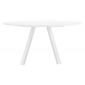 Стол круглый PEDRALI Arki-Table Outdoor сталь, алюминий, компакт-ламинат HPL белый Фото 1