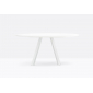 Стол круглый PEDRALI Arki-Table Outdoor сталь, алюминий, компакт-ламинат HPL белый Фото 4