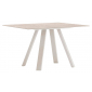 Стол ламинированный PEDRALI Arki-Table Outdoor сталь, алюминий, компакт-ламинат HPL бежевый, бежевый каменный Фото 1