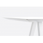 Стол барный с каналом для протяжки проводов PEDRALI Arki-Table CC Compact сталь, алюминий, компакт-ламинат HPL белый Фото 5