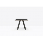 Стол обеденный PEDRALI Arki-Table сталь, компакт-ламинат HPL черный Фото 4