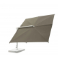 Зонт профессиональный Scolaro Alba Starwhite сталь, алюминий, акрил белый, серо-коричневый Фото 9