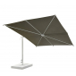 Зонт профессиональный Scolaro Alba Starwhite сталь, алюминий, акрил белый, серо-коричневый Фото 5