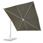 Зонт профессиональный Scolaro Alba Starwhite сталь, алюминий, акрил белый, серо-коричневый Фото 6