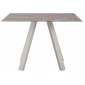 Стол обеденный PEDRALI Arki-Table Outdoor сталь, компакт-ламинат HPL бежевый, бежевый мрамор Фото 1