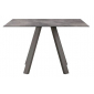 Стол обеденный PEDRALI Arki-Table Outdoor сталь, компакт-ламинат HPL антрацит, 2810 Фото 1