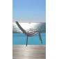 Лаунж-кресло пластиковое Nardi Net Lounge стеклопластик белый Фото 8