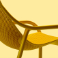 Лаунж-кресло пластиковое Nardi Net Lounge стеклопластик горчичный Фото 19