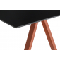 Стол ламинированный PEDRALI Arki-Desk Compact сталь, компакт-ламинат HPL оранжевый, черный Фото 6
