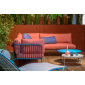 Столик кофейный металлический PEDRALI Circuit Outdoor сталь розовый Фото 7