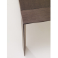 Стол шпонированный раздвижной PEDRALI Surface алюминий, шпон дуба белый Фото 9