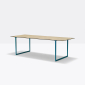 Стол ламинированный PEDRALI Toa Desk алюминий, компакт-ламинат HPL синий, 4529 Фото 6