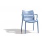 Кресло пластиковое SCAB GIARDINO Sunset технополимер, стекловолокно голубой Фото 3