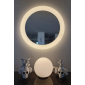 Зеркало с подсветкой SLIDE Giotto Mirror 80 Lighting LED полиэтилен, зеркало белый Фото 5