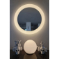 Зеркало с подсветкой SLIDE Giotto Mirror 110 Lighting LED  полиэтилен, зеркало белый Фото 6