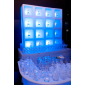 Куб открытый пластиковый светящийся SLIDE Open Cube 45 Lighting LED полиэтилен белый Фото 7