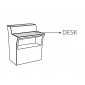 Столешница стальная для барной стойки SLIDE Jumbo Bar Desk нержавеющая сталь Фото 2