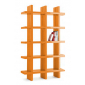 Стеллаж книжный пластиковый SLIDE Mybook 3х5 Standard полиэтилен Фото 9