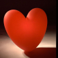 Светильник пластиковый настольный Сердце SLIDE Love Lighting полиэтилен, металл красный Фото 10