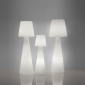 Торшер пластиковый уличный SLIDE Pivot Lighting OUT полиэтилен белый Фото 4