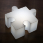 Светильник пластиковый Пазл SLIDE Puzzle Lighting полиэтилен белый Фото 11