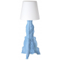 Светильник дизайнерский напольный SLIDE Madame Of Love Lighting полиэтилен голубой, белый Фото 1