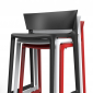 Стул пластиковый полубарный Vondom Africa Basic полипропилен, стекловолокно слоновая кость Фото 8