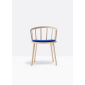Кресло деревянное с обивкой PEDRALI Nym фанера, ясень, ткань Фото 4