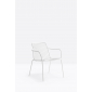 Лаунж-кресло металлическое PEDRALI Nolita сталь белый Фото 6