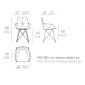 Кресло пластиковое Vondom Faz Basic сталь, полипропилен белый Фото 2