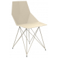 Стул пластиковый Vondom Faz Basic сталь, полипропилен слоновая кость Фото 1