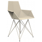 Кресло пластиковое Vondom Faz Basic сталь, полипропилен слоновая кость Фото 1