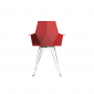 Кресло пластиковое Vondom Faz Basic поликарбонат, полипропилен красный Фото 4