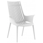 Кресло пластиковое Vondom Ibiza Basic полипропилен, стекловолокно белый Фото 1