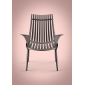 Кресло пластиковое Vondom Ibiza Basic полипропилен, стекловолокно черный Фото 6