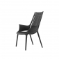 Кресло пластиковое Vondom Ibiza Basic полипропилен, стекловолокно черный Фото 16